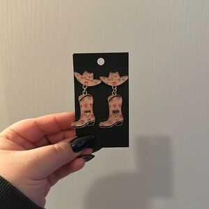Cowgirl I do earrings